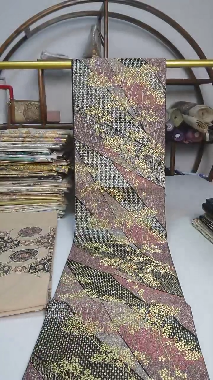 【闪购商品】织绣13西阵织六通花卉