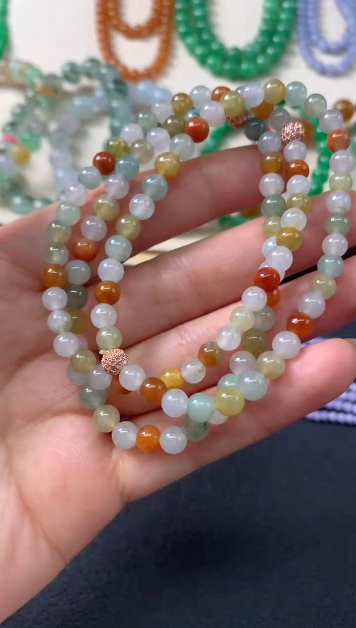 【闪购商品】翡翠手串未镶嵌Z525|350多样性发其一