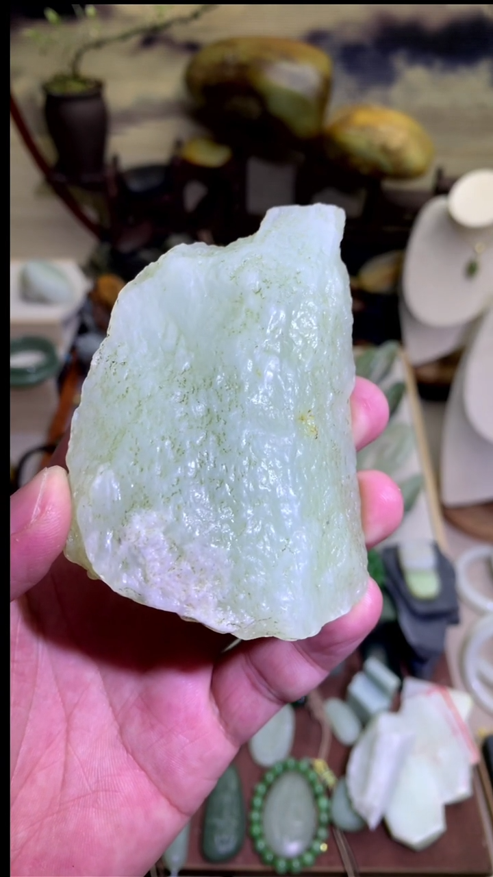 【闪购商品】和田玉颈饰未镶嵌戈壁料