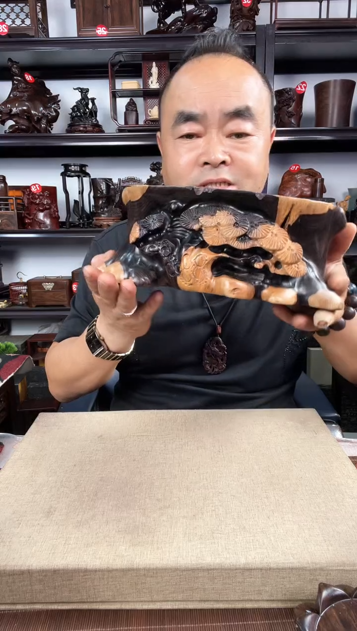 木772瑕疵老李红木工艺品