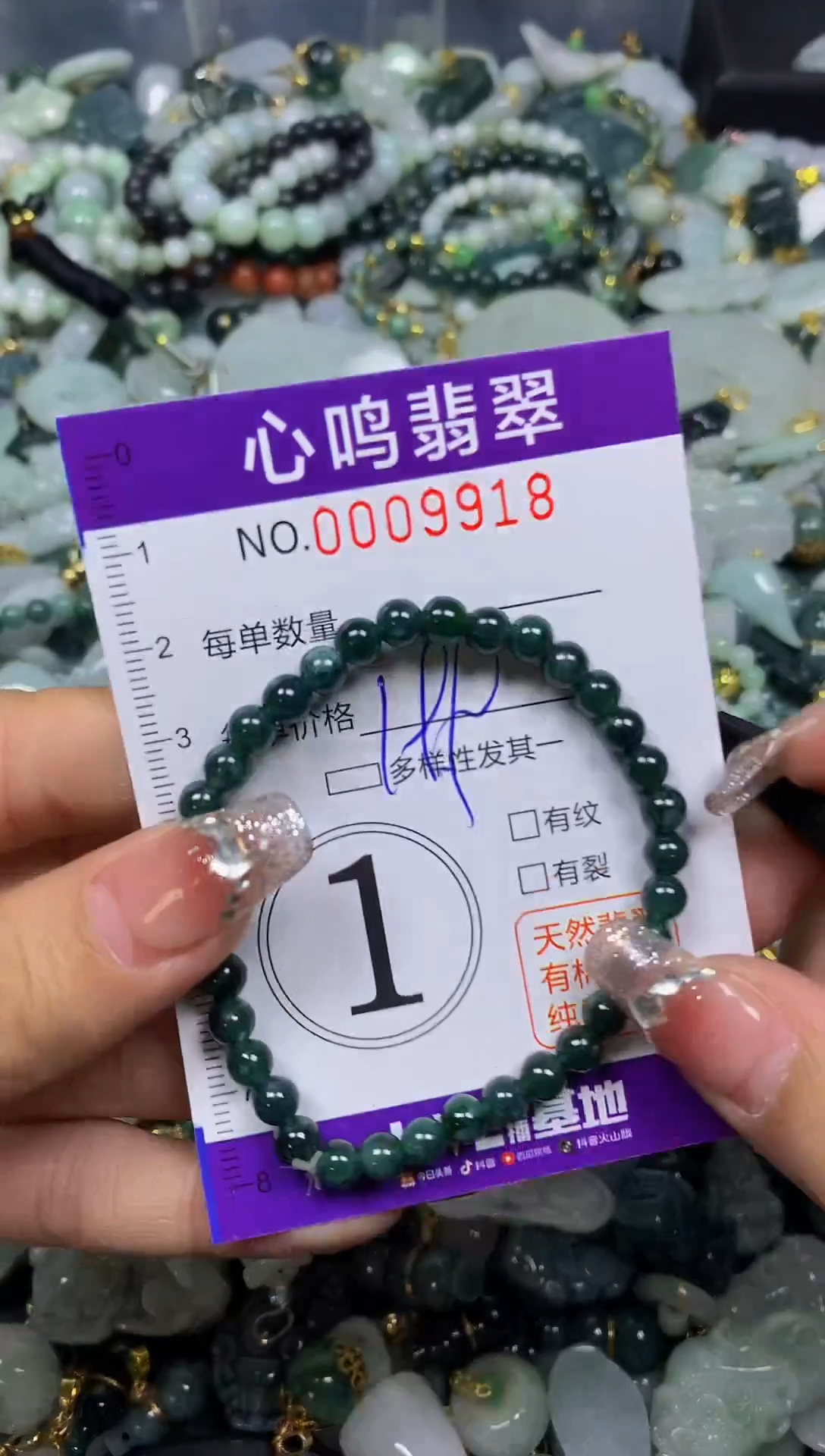 【闪购商品】翡翠颈饰未镶嵌闪购009918