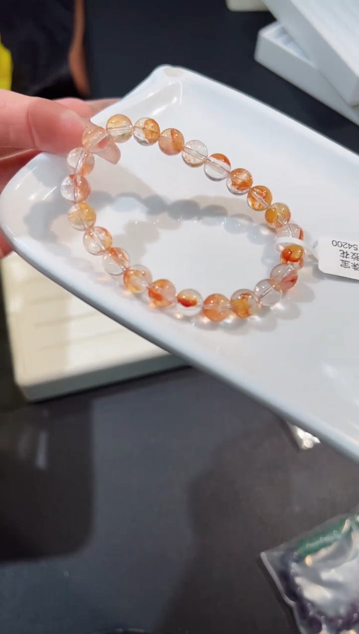 【闪购商品】水晶手串未镶嵌68t多样性发其一/1条默认微瑕