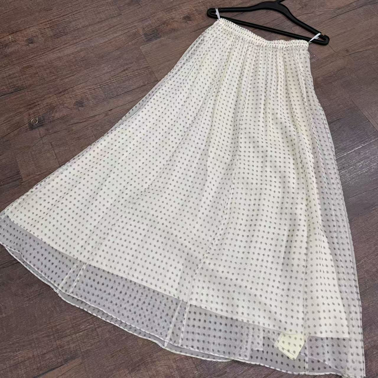 【甜甜轻奢】重磅100桑蚕丝半裙89111