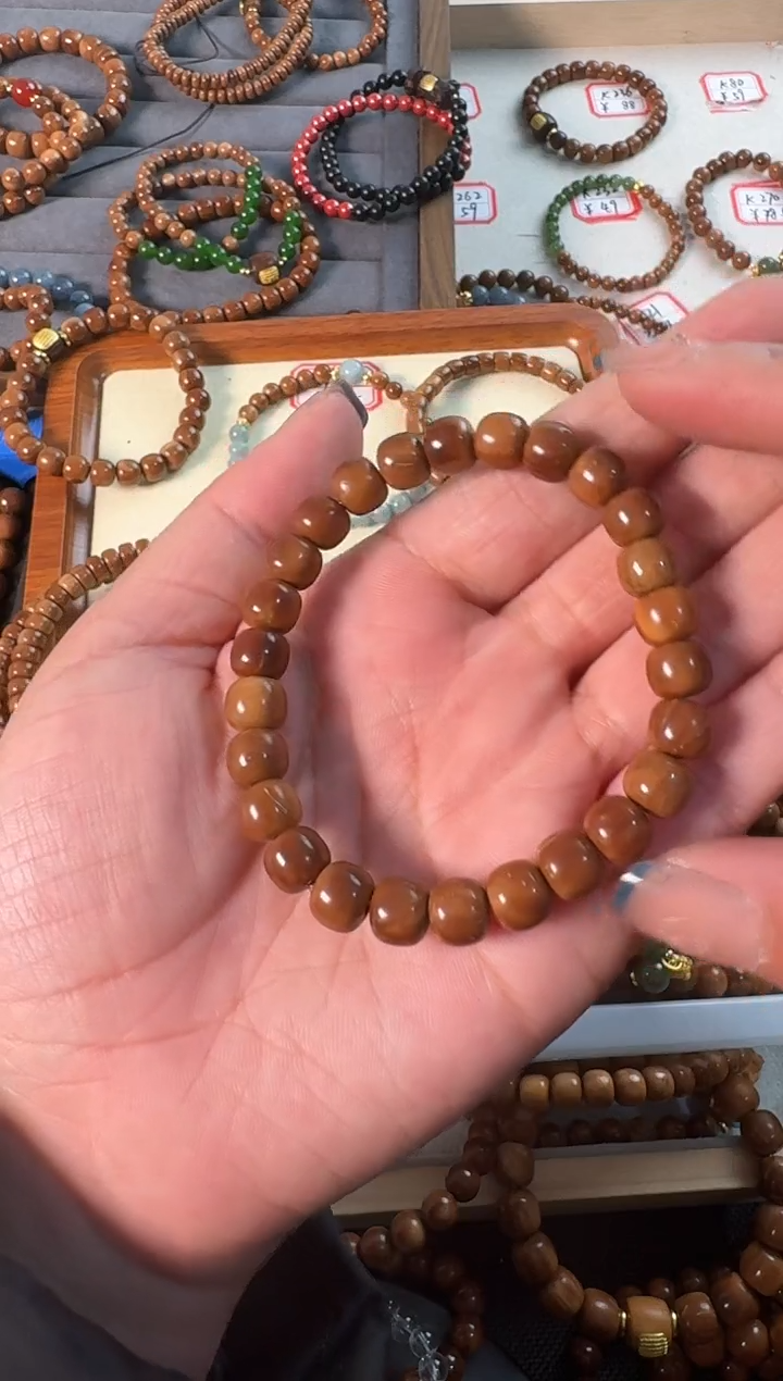 【闪购商品】库克手串未镶嵌库克7*8mm