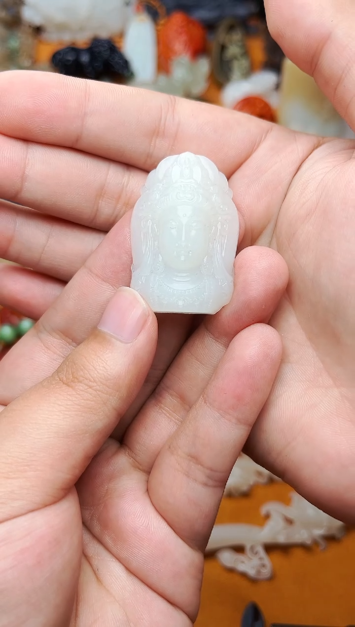 【闪购商品】和田玉颈饰未镶嵌观音