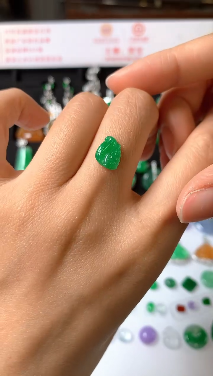 未镶嵌定制翡翠裸石（镶嵌定制）