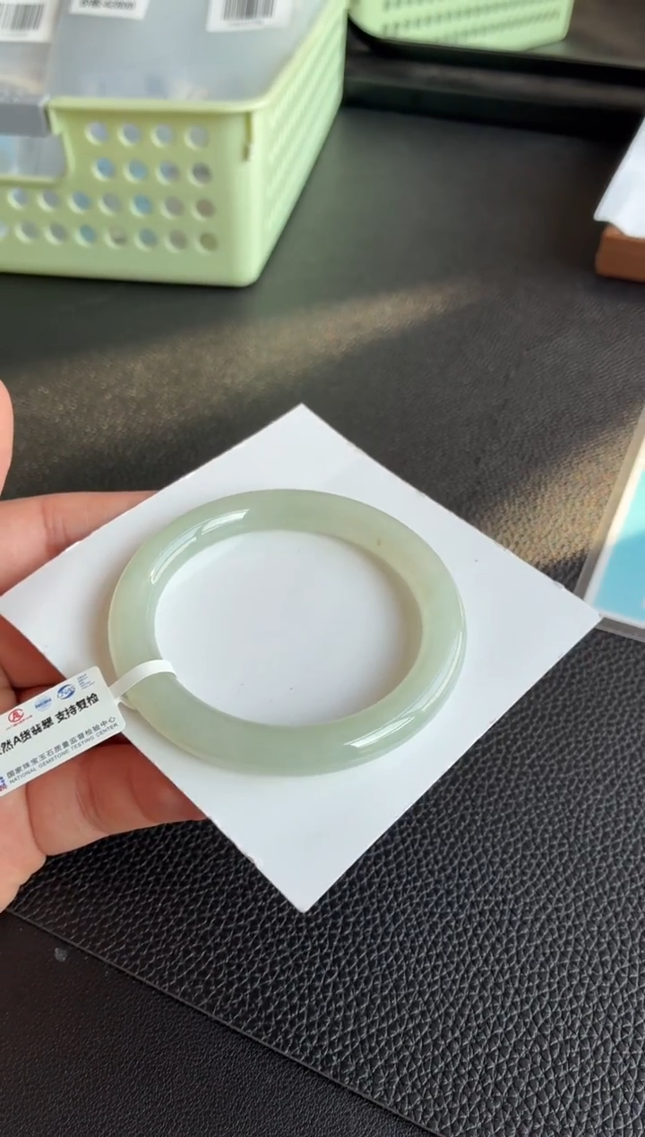 未镶嵌手镯翡翠10号53*8.8*8.8圆条