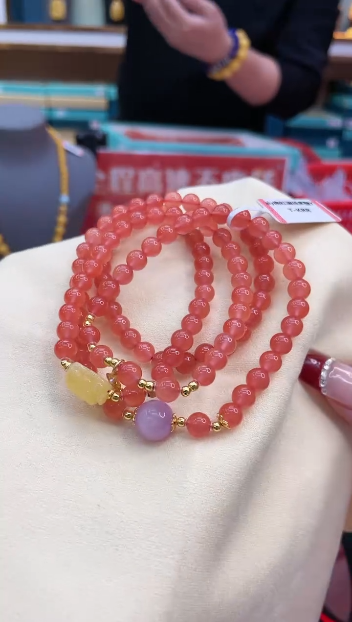 【闪购商品】南红玛瑙手链未镶嵌@@ZY41117007