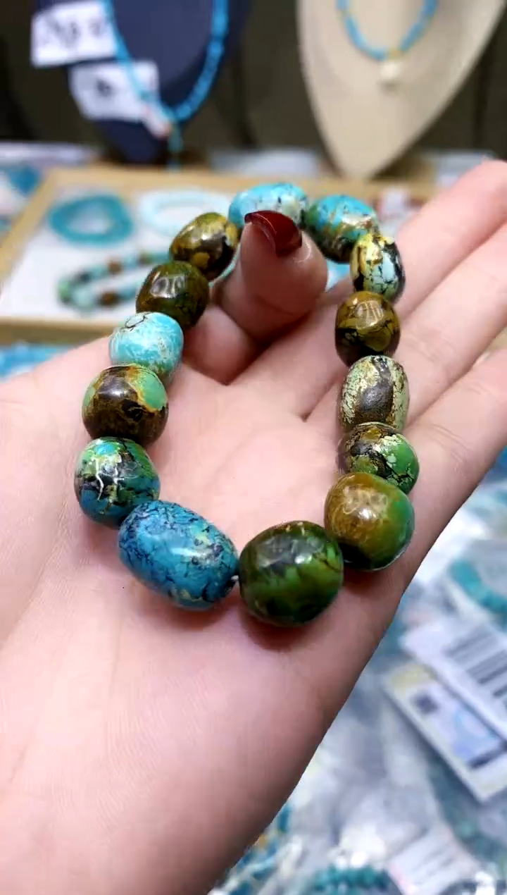 【闪购商品】绿松石手串未镶嵌251