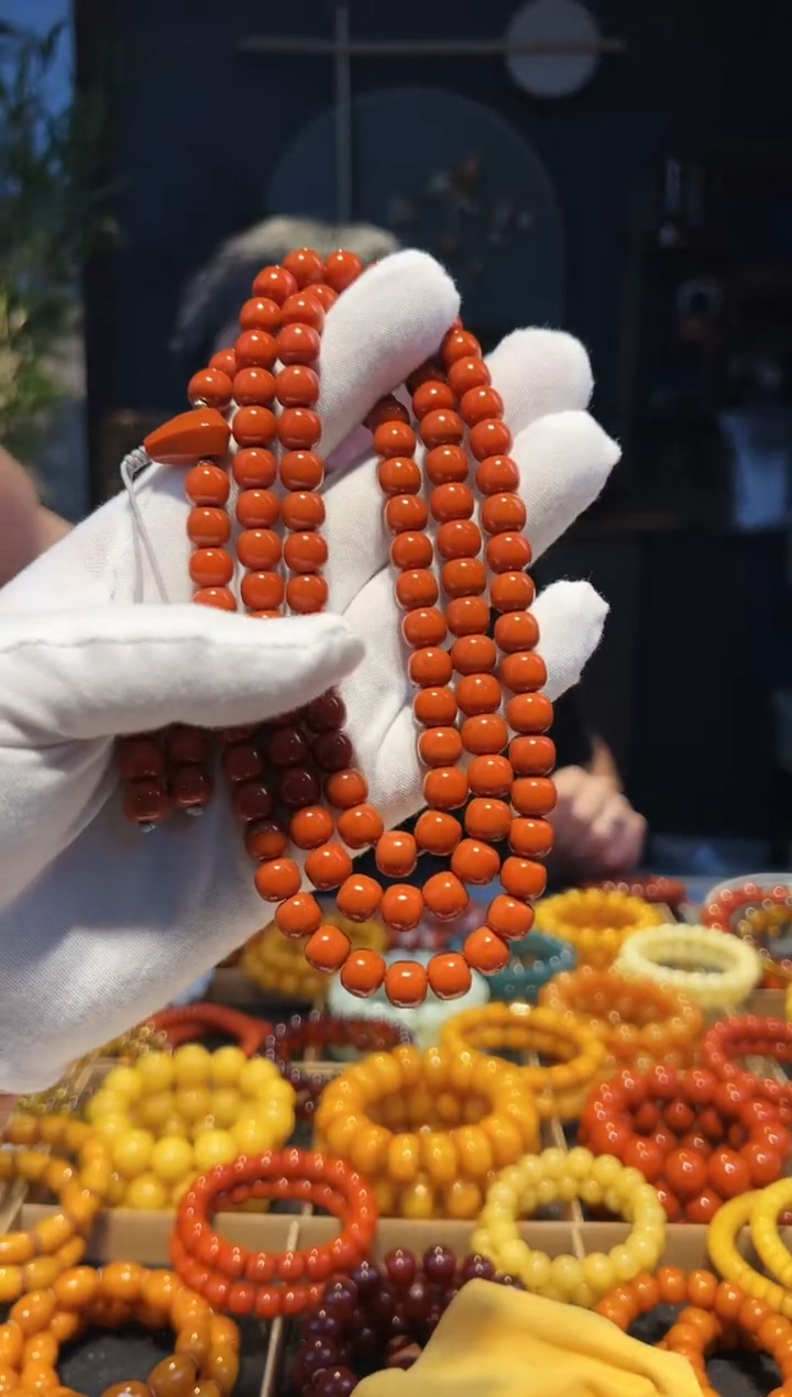 手链未镶嵌南红玛瑙8大+108多圈