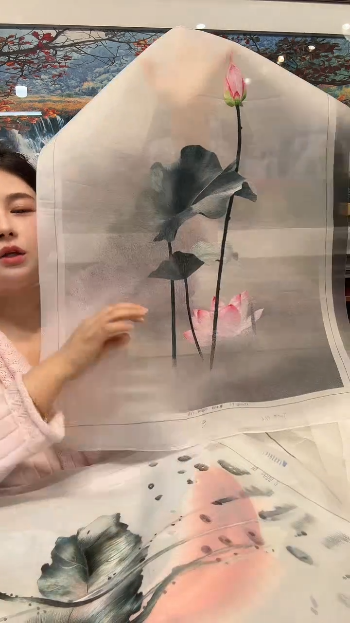 横款闵丹红刺绣工作室 精品手工苏绣双面绣