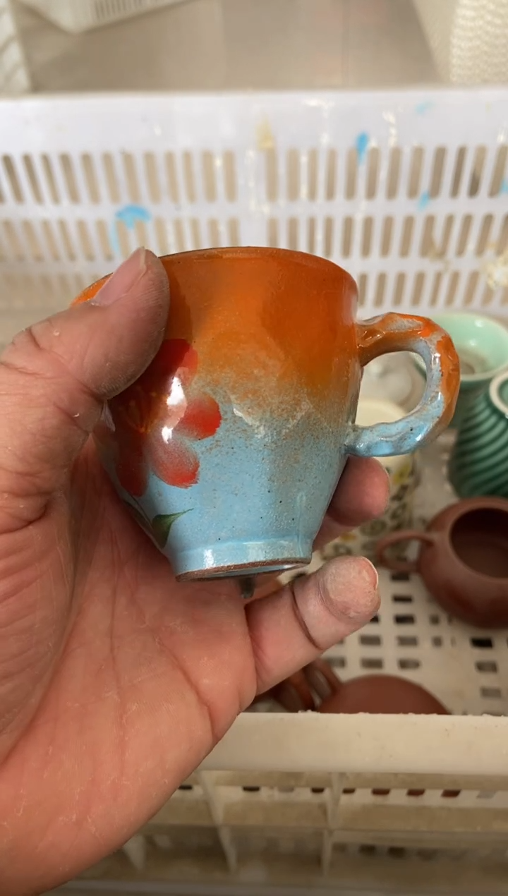 杯子瓷无运费险有瑕疵的摄影的产品有使用过的痕迹有点脏介意勿拍