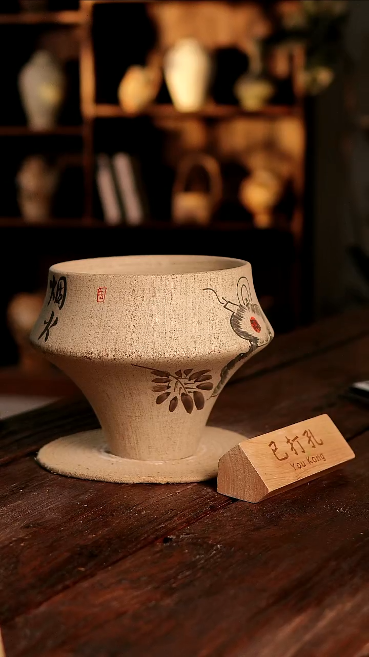 摆件27-389高度22口径20已打孔误差2