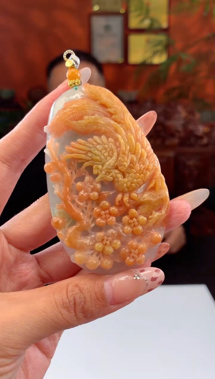 【闪购商品】定制翡翠未镶嵌挂件发货（拍一发一）