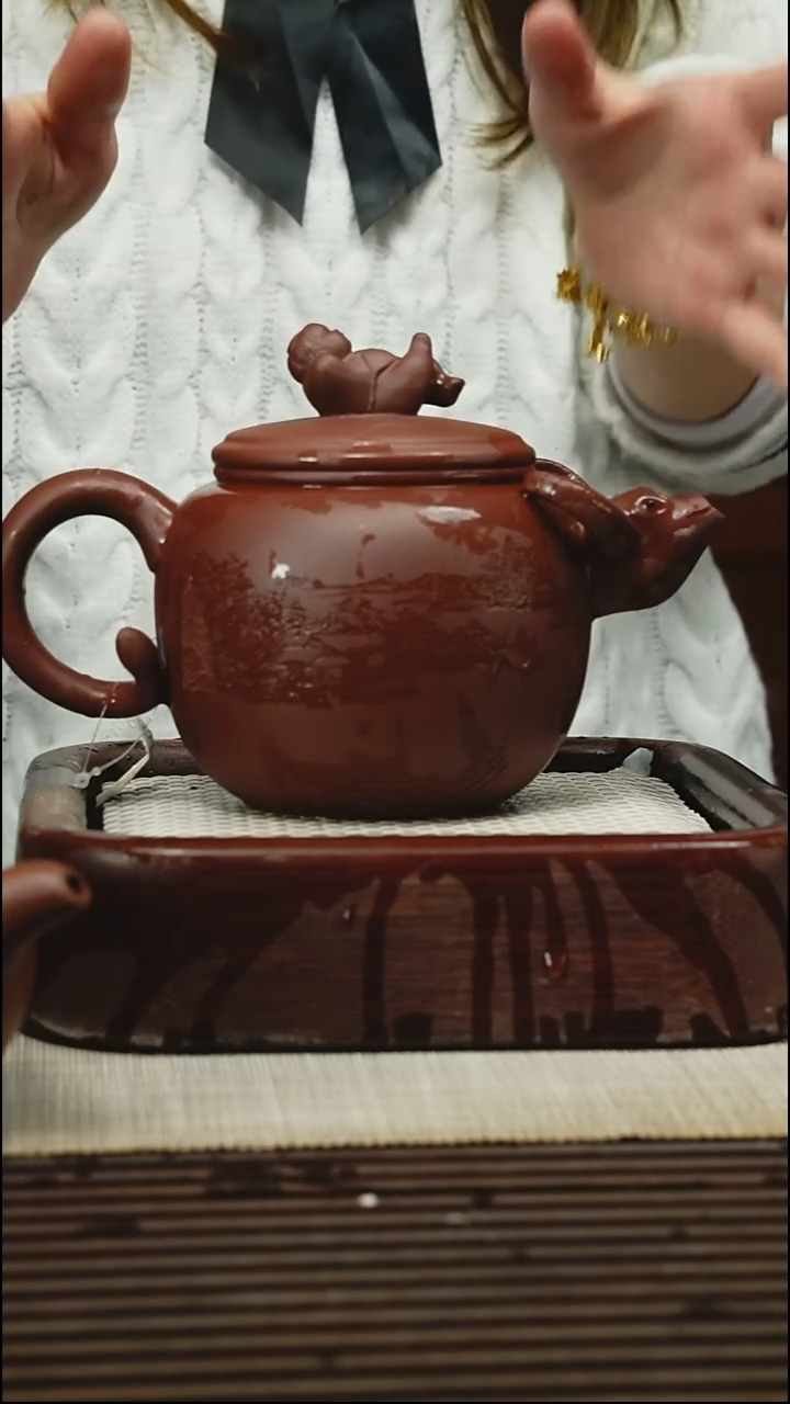 茶壶紫砂550毫升