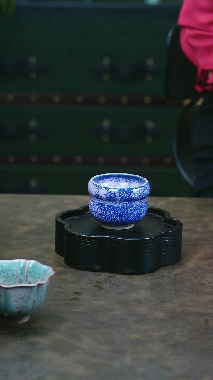 【闪购商品】W宝丰宋官窑原产地钧瓷葫芦杯