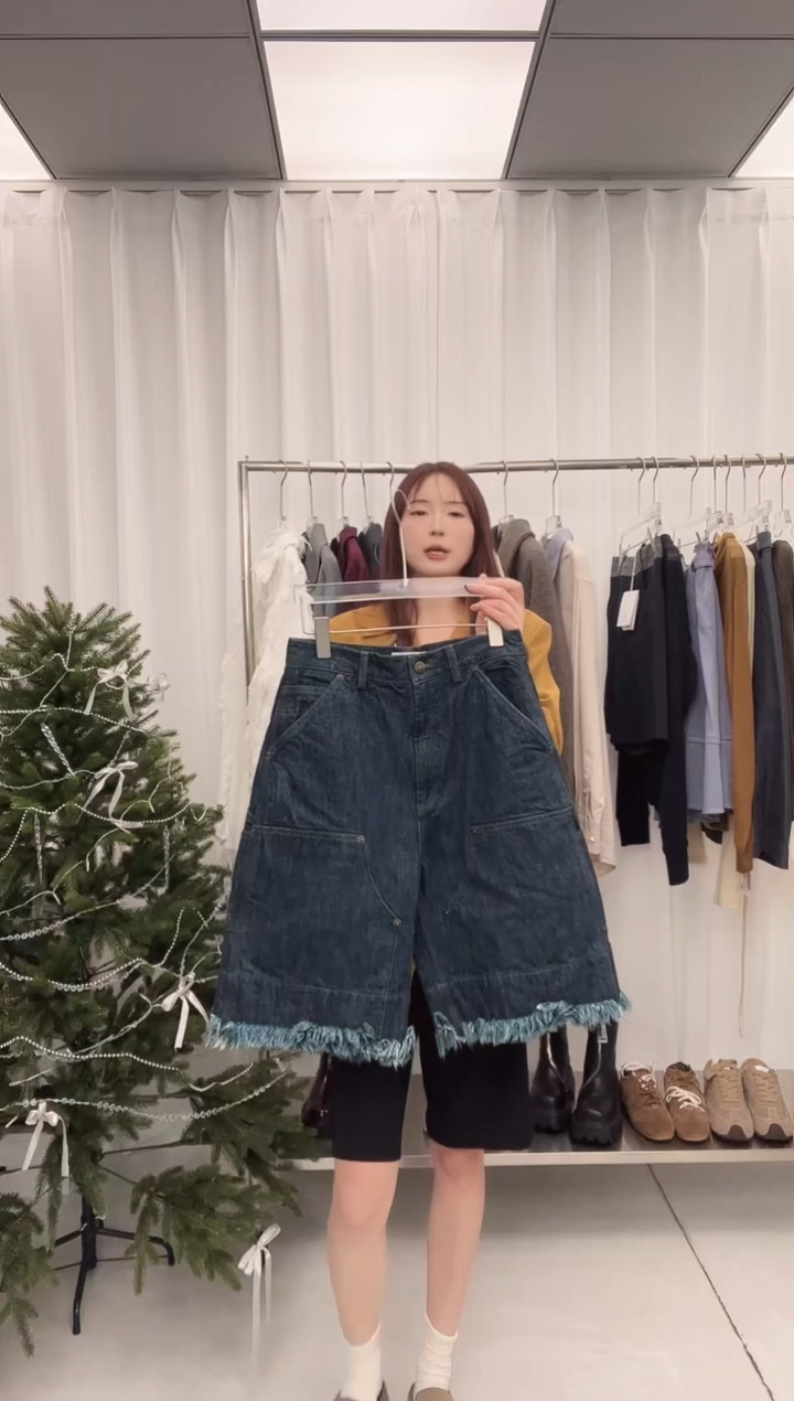 编号008  ETHOR 25秋冬新款 牛仔中裤   待开价