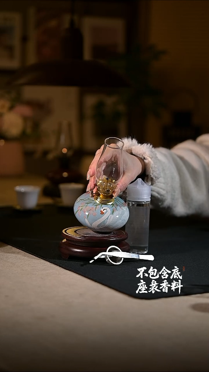 景德镇陶瓷香薰灯摆件