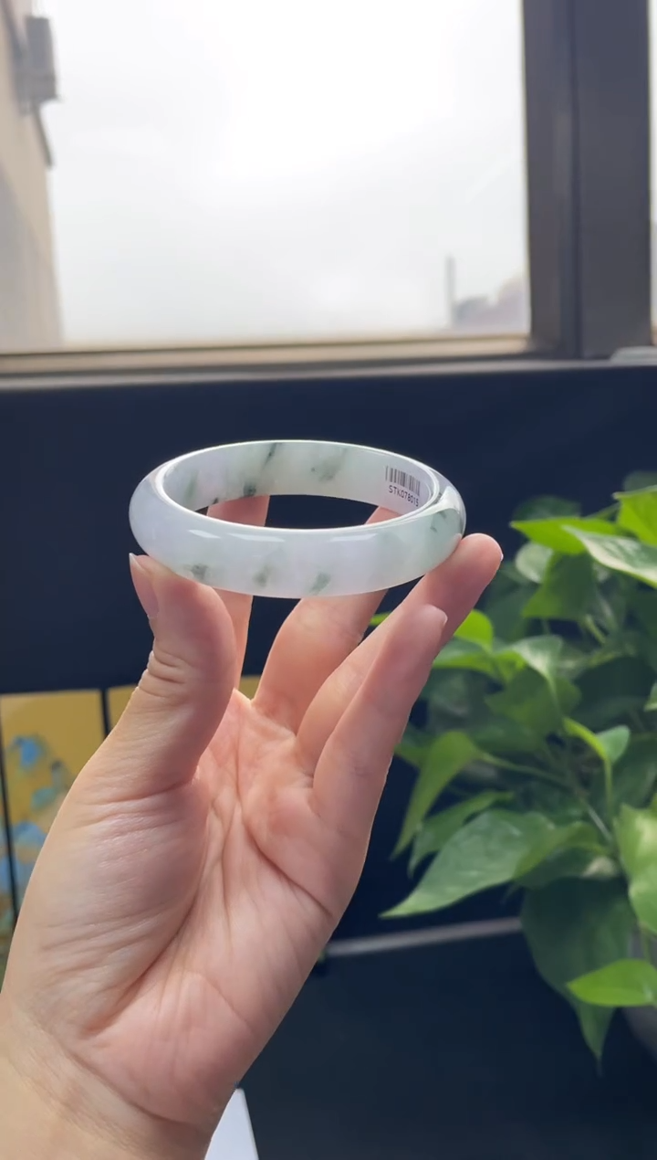 未镶嵌手镯翡翠（强推）21#天然缅甸A货翡翠手镯56-58圈口