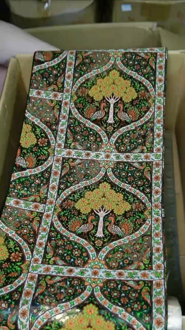 织绣福*织锦20花树双鸟