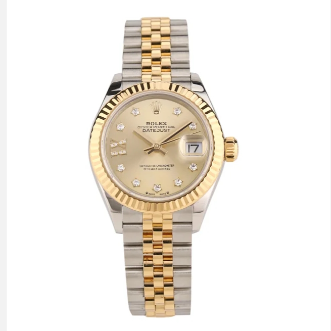 95新 Rolex/劳力士 礼尚往来m279173卡23年劳力士女表99680