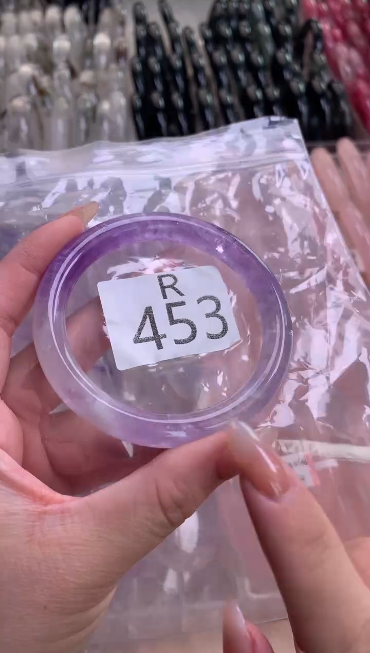 水晶珠宝半成品未镶嵌ღ***࿐水晶手镯453-59