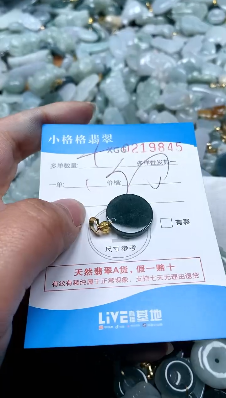 【闪购商品】翡翠颈饰未镶嵌闪购商品0219845多样性