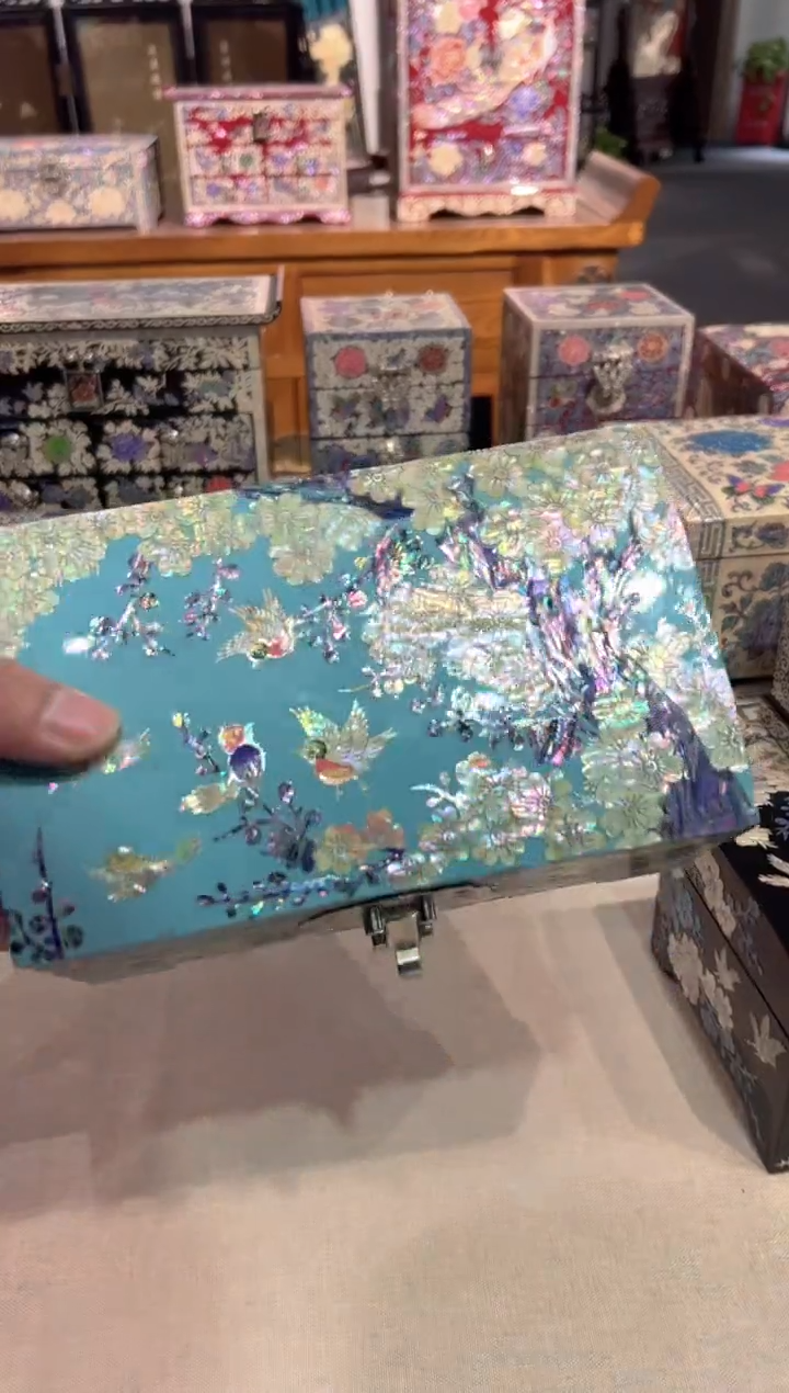 【闪购商品】鱼锁满贝底·弘贝雅螺钿漆器文化馆