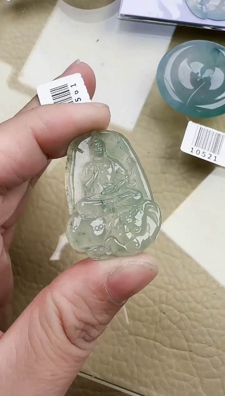 颈饰未镶嵌翡翠缅甸翡翠a货