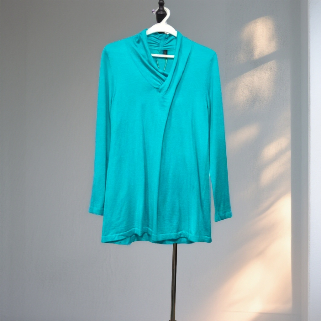 春秋V领修身百搭打底针织衫C822长款休闲纯色打底衫