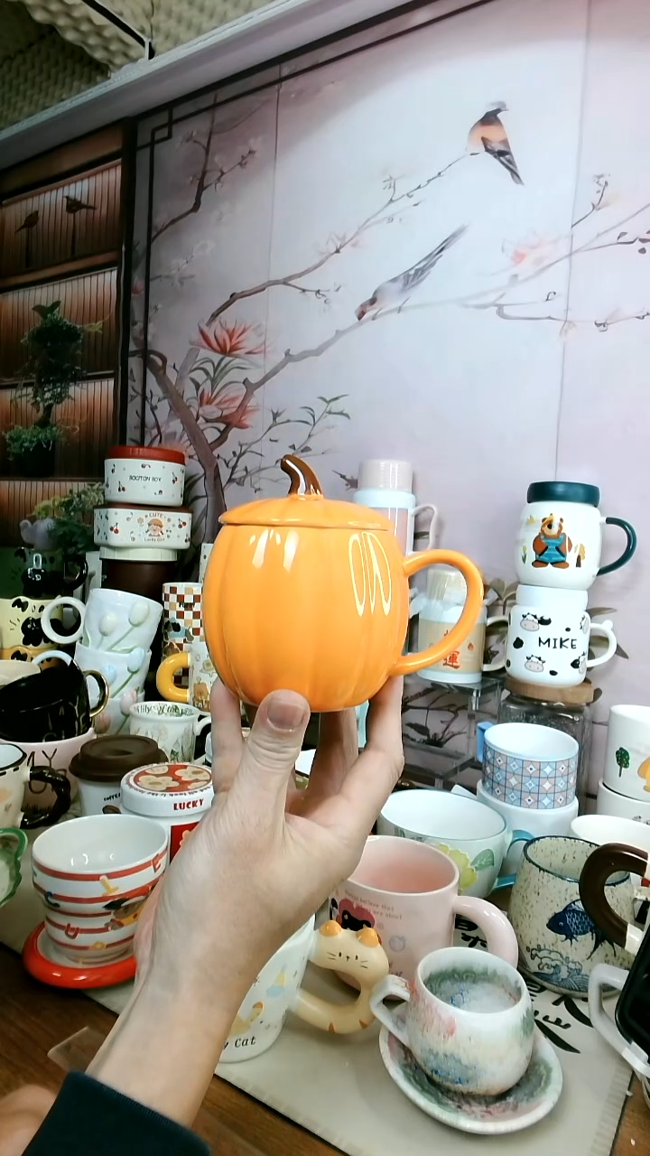 陶【新品上新】南瓜马克杯
