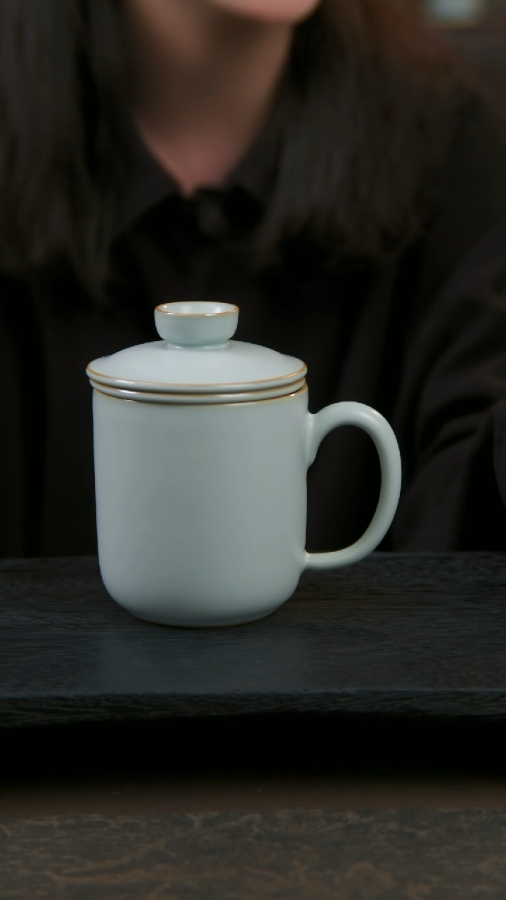 【闪购商品】杯无奇办公杯（默认开片工艺）