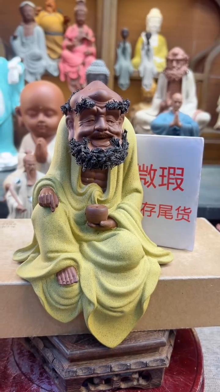 紫砂茶宠器闵茶宠摆件