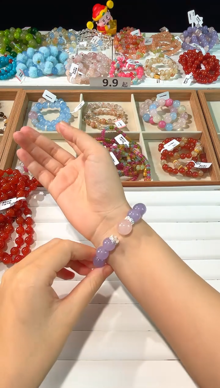 未镶嵌手串水晶B73