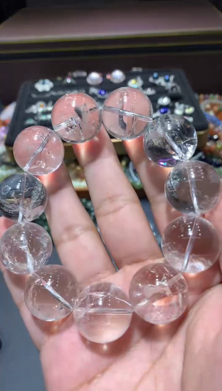 水晶手链未镶嵌K27喜马拉雅