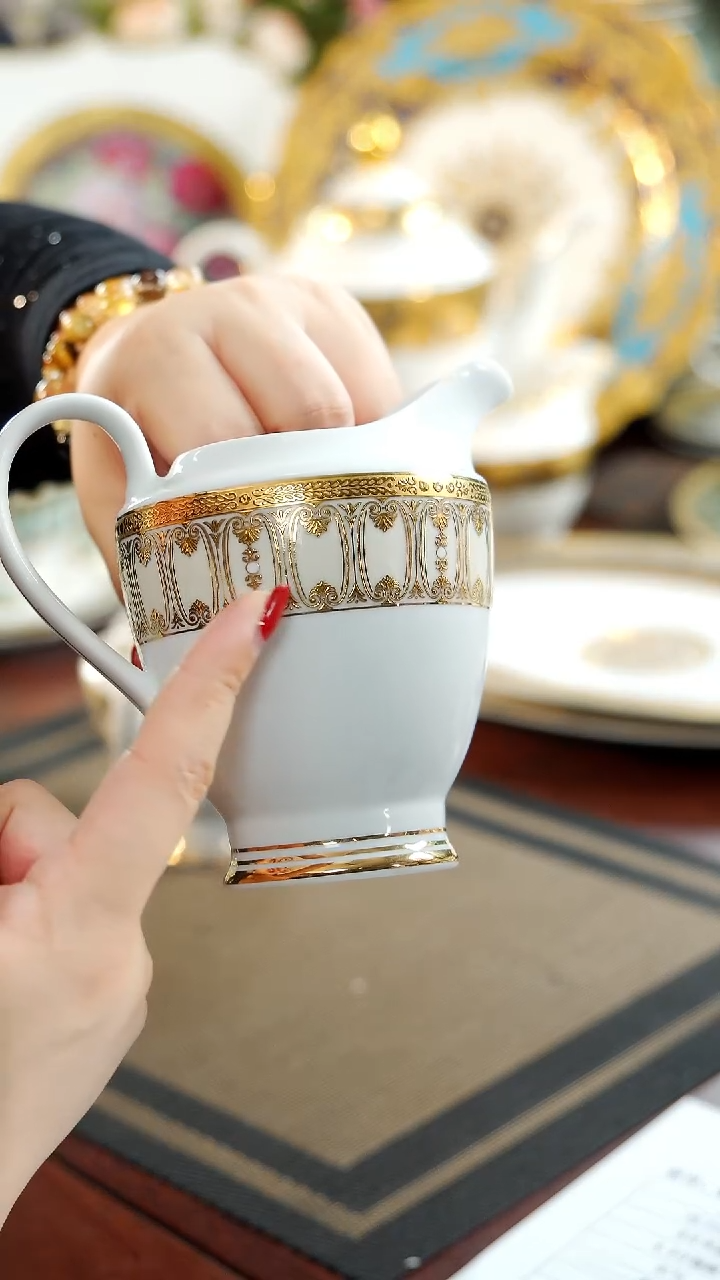 【闪购商品】瓷片奶缸 福利福利微瑕