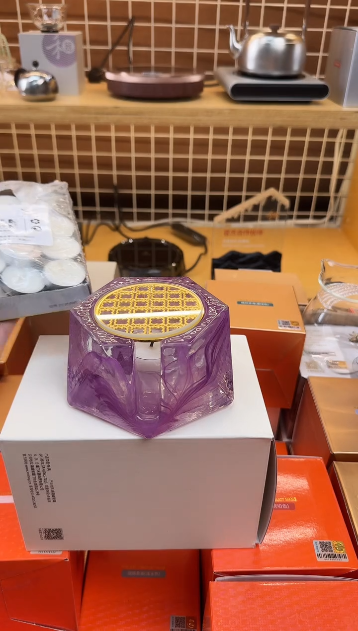 @@温茶器+50个茶蜡+两个隔热片