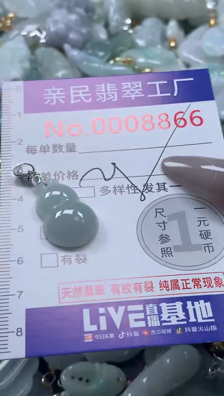 颈饰未镶嵌翡翠8866