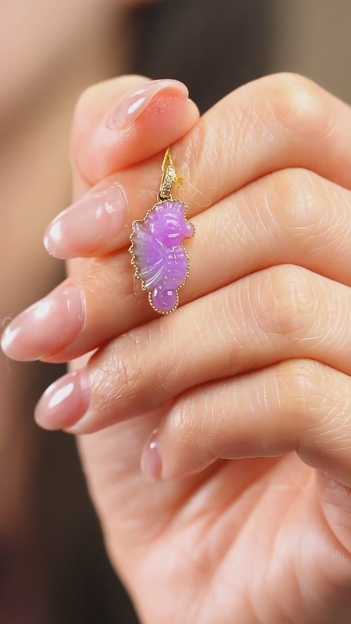 苏纪石（舒俱来）18K金镶嵌吊坠(不含链)88