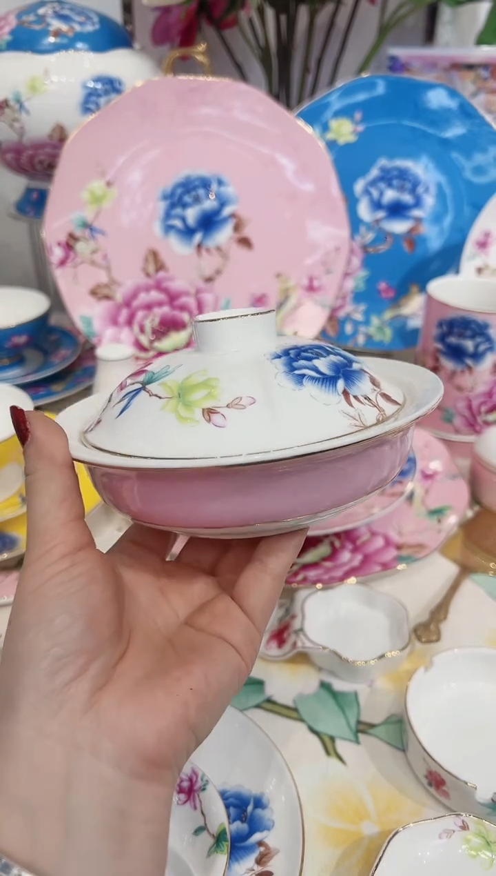 【闪购商品】骨瓷6英寸炖盅