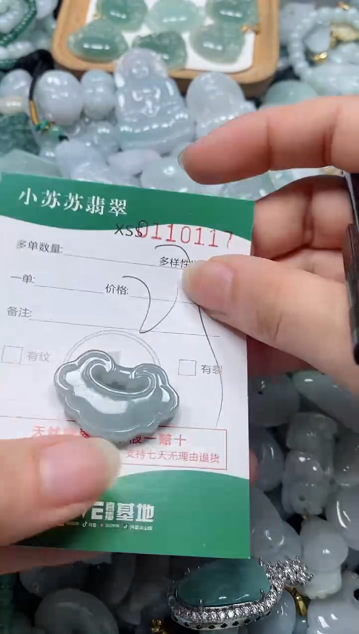 【闪购商品】翡翠未镶嵌颈饰闪购商品0110117