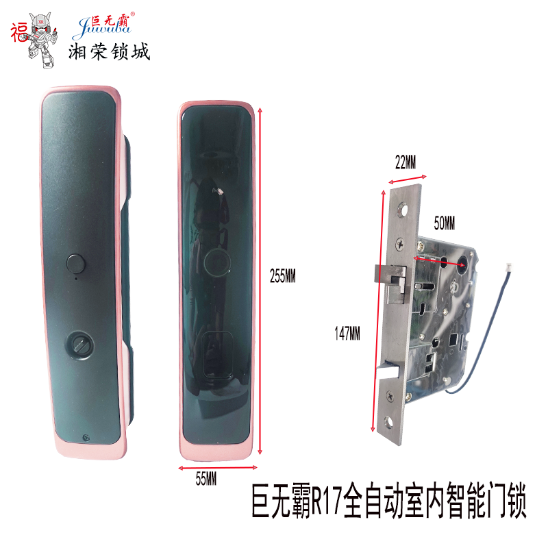 巨无霸R17全自动室内木门智能门锁
