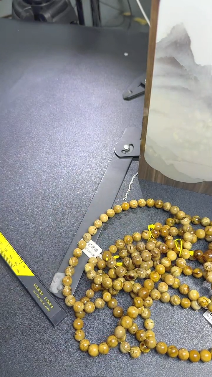 琥珀颈饰未镶嵌JJD1224049多样性发一
