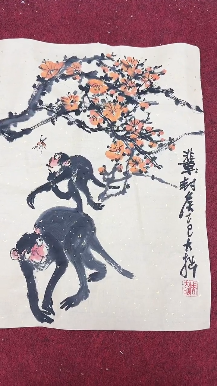 国画直播福利/国画/花鸟