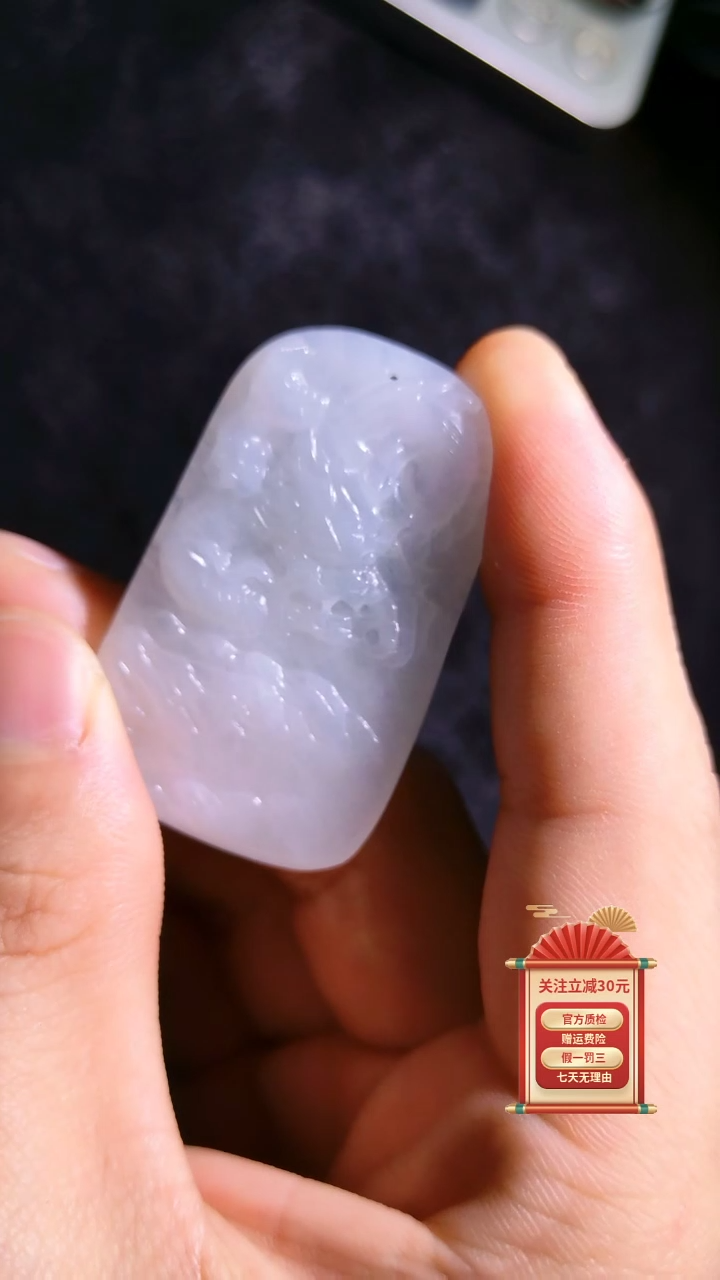 【闪购商品】翡翠颈饰未镶嵌龙牌