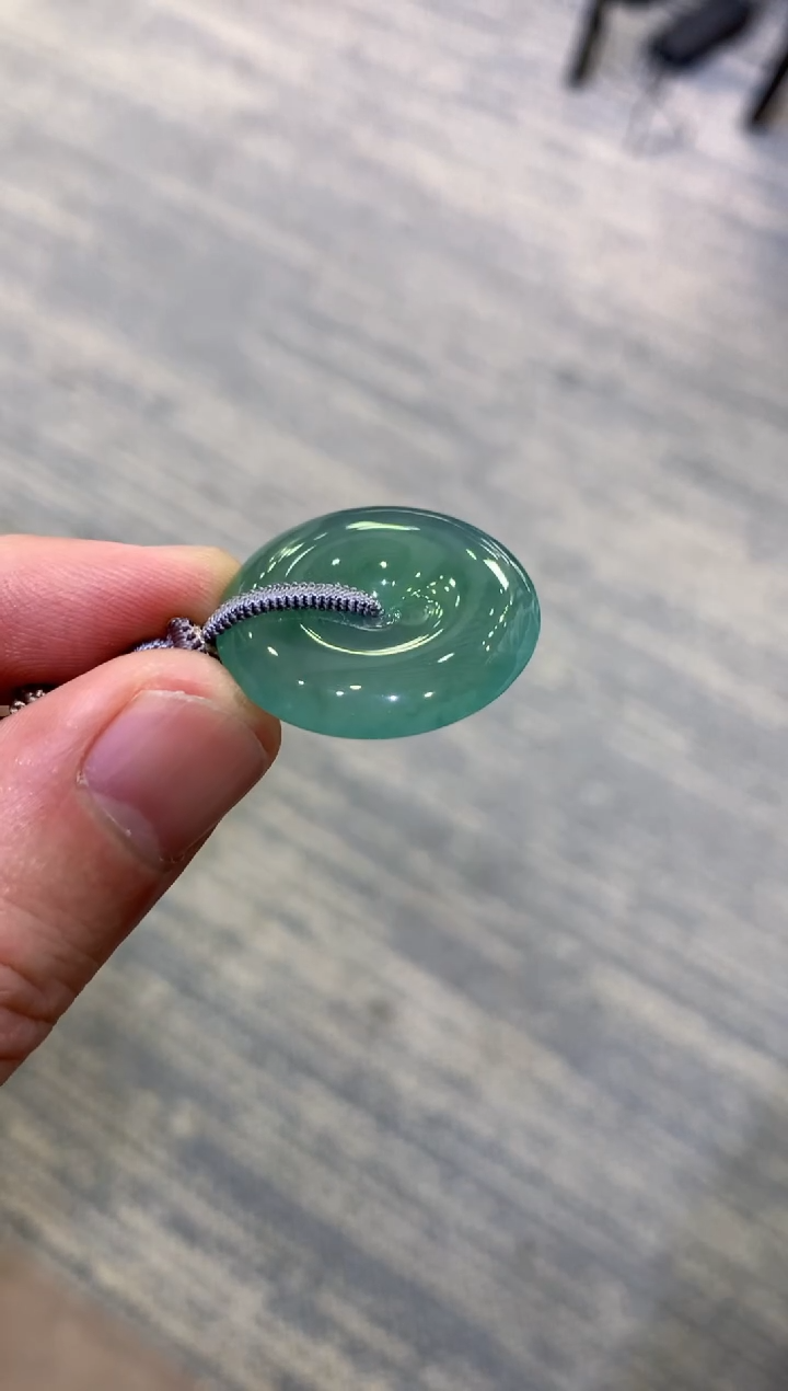 颈饰未镶嵌翡翠天然A货翡翠