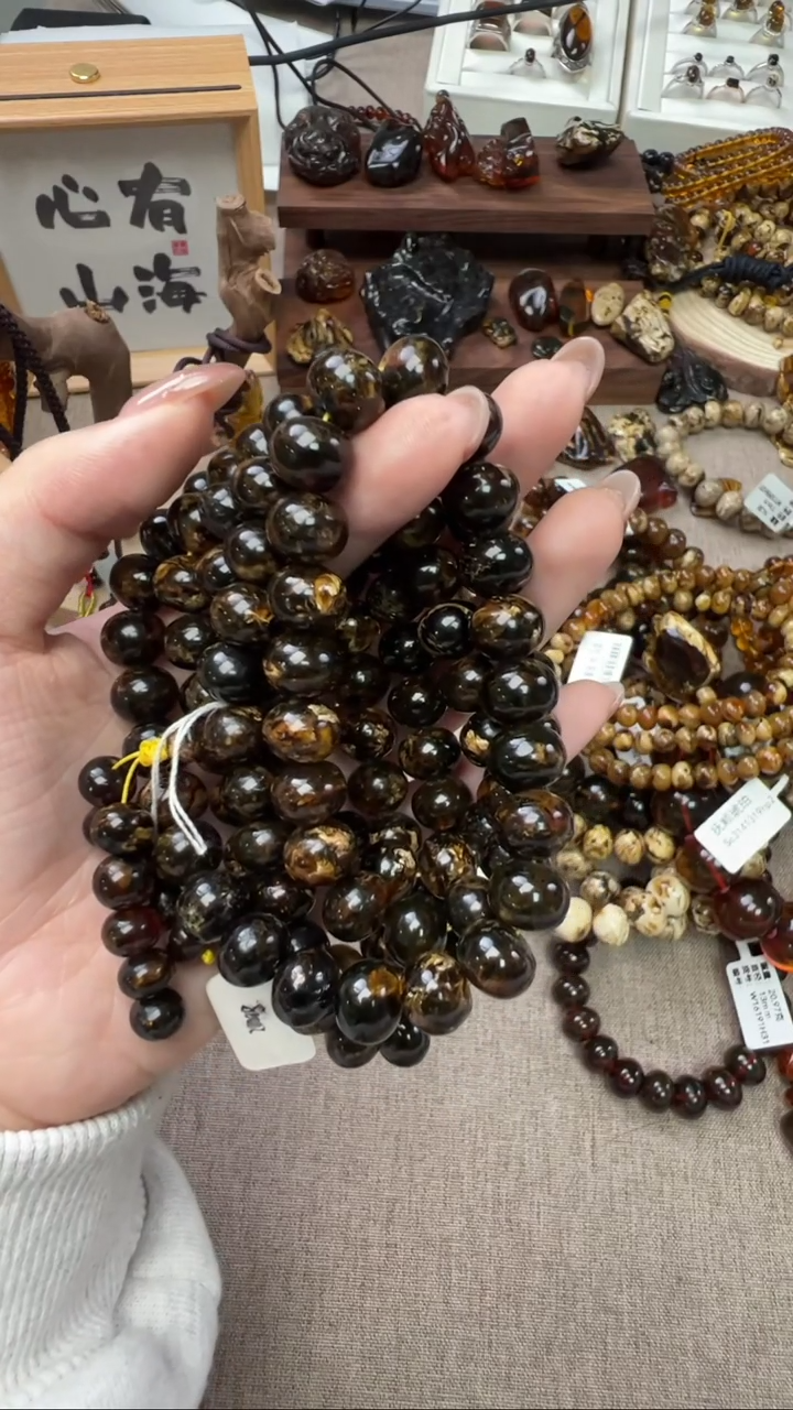 【闪购商品】琥珀手链未镶嵌抚顺琥珀