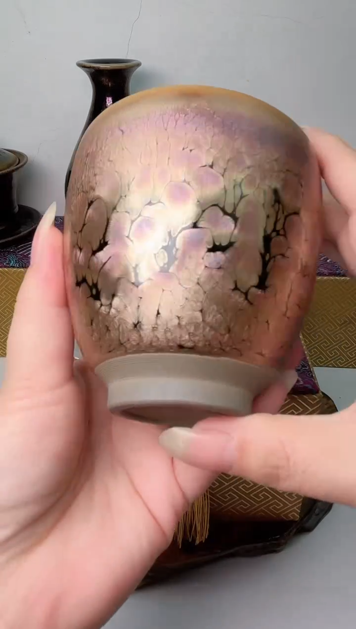 【闪购商品】茶盏春申阁福利1只，大可乐杯，底微微浅裂