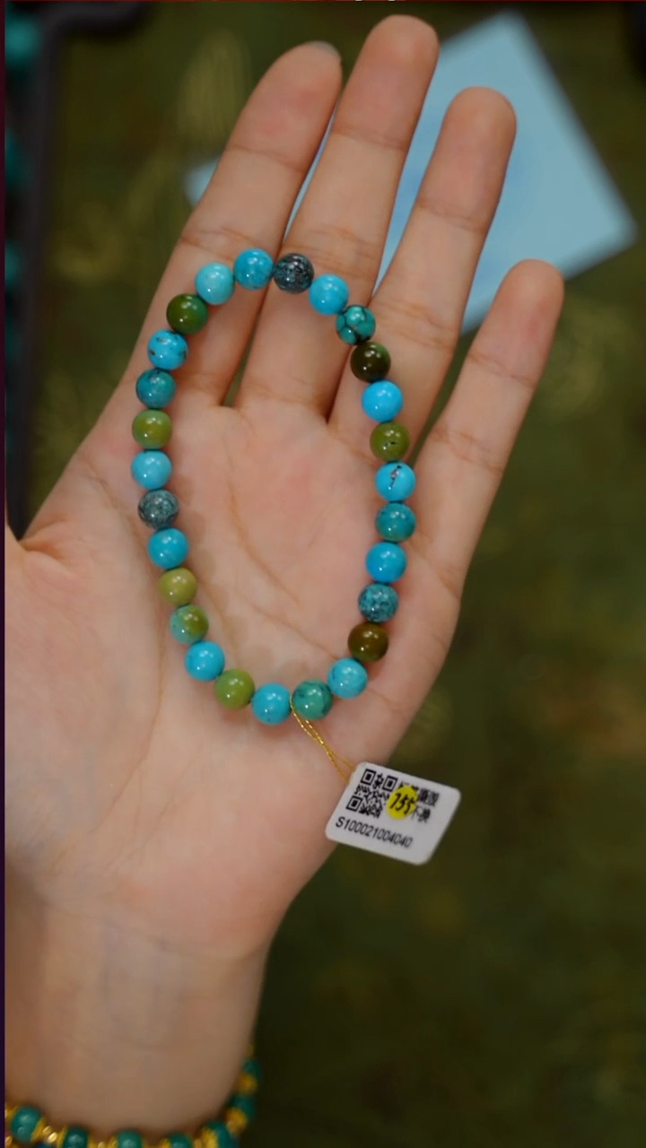 未镶嵌绿松石珠宝奇石Q03