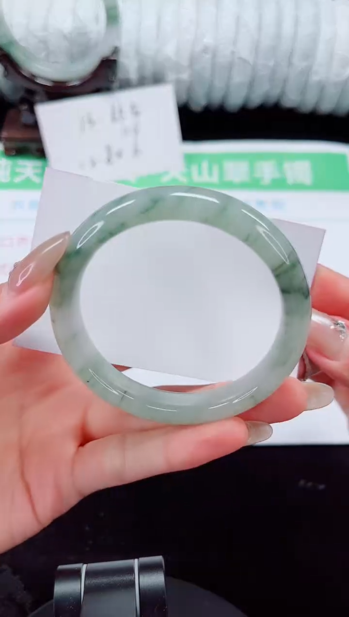 未镶嵌手镯石英质玉279-54/55